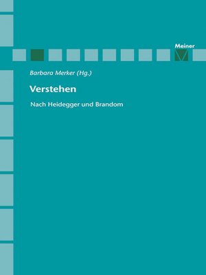 cover image of Verstehen